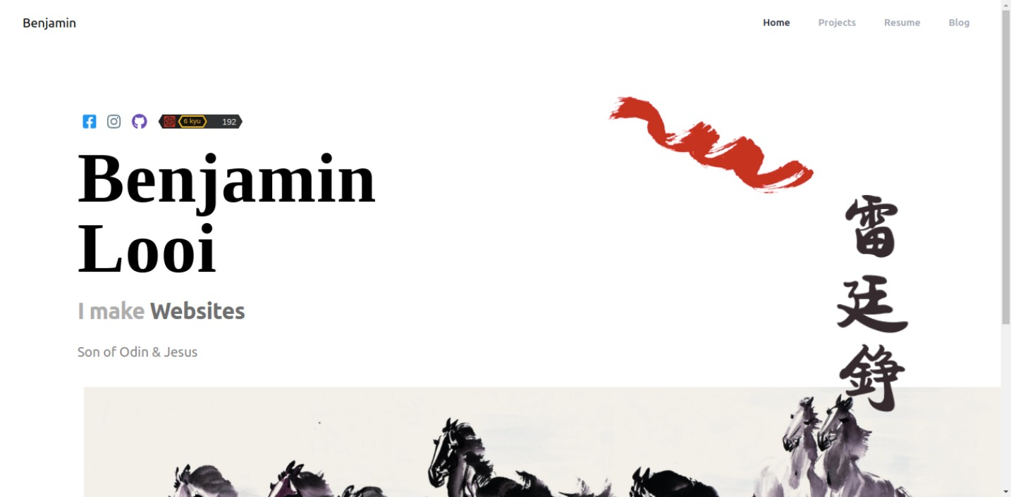Personal Portfolio (2021)