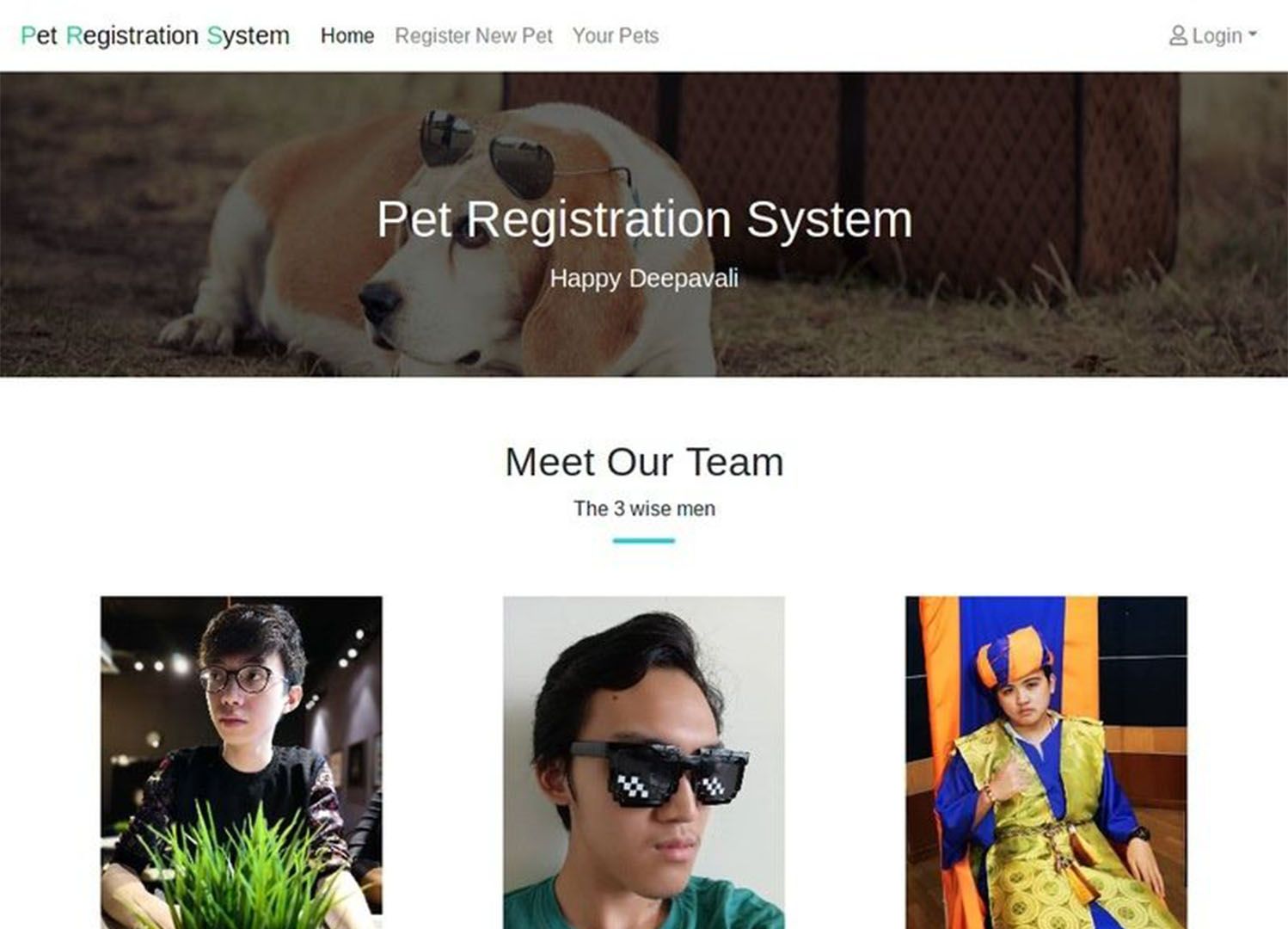 Pet Registration System image cap